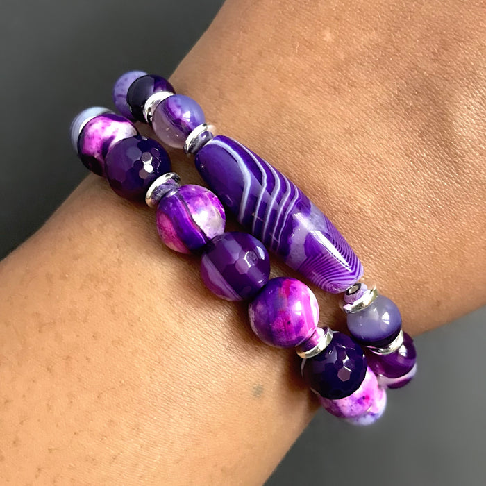 Purple Lover Bracelet Set