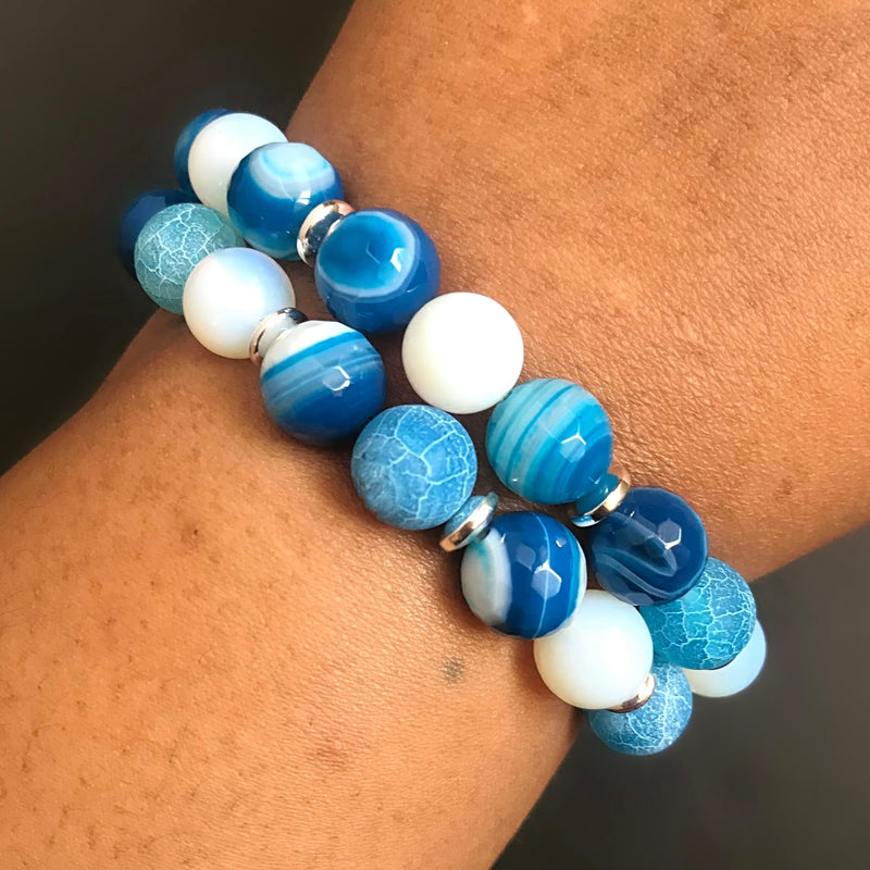 Blue Bliss Bracelet Set