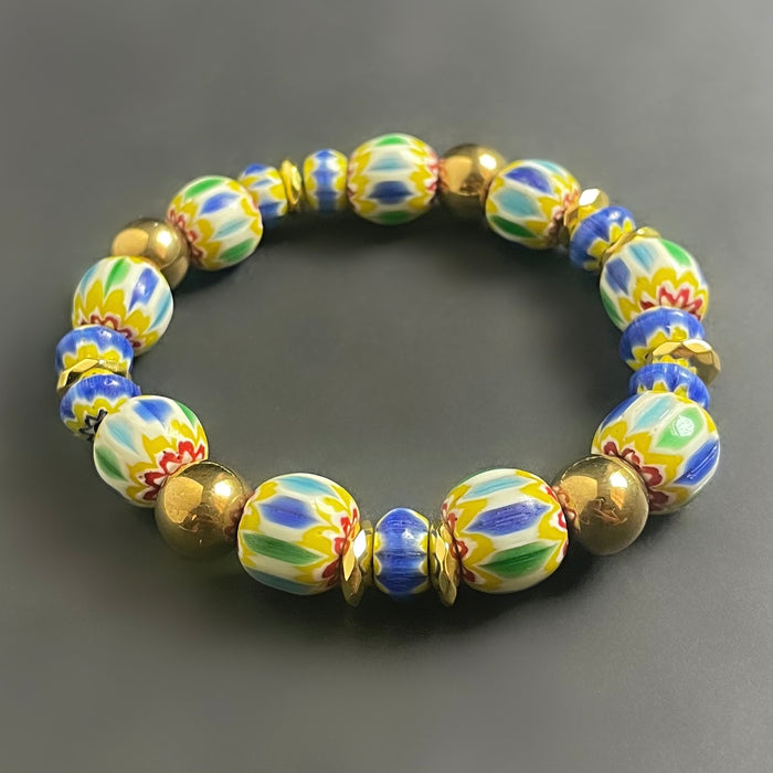 African Chevron Bracelet