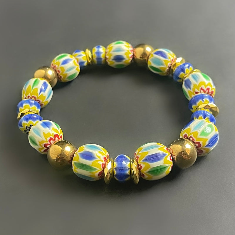 African Chevron Bracelet