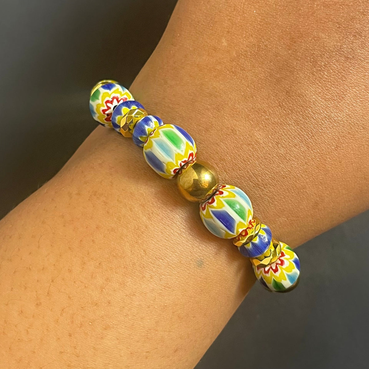 African Chevron Bracelet