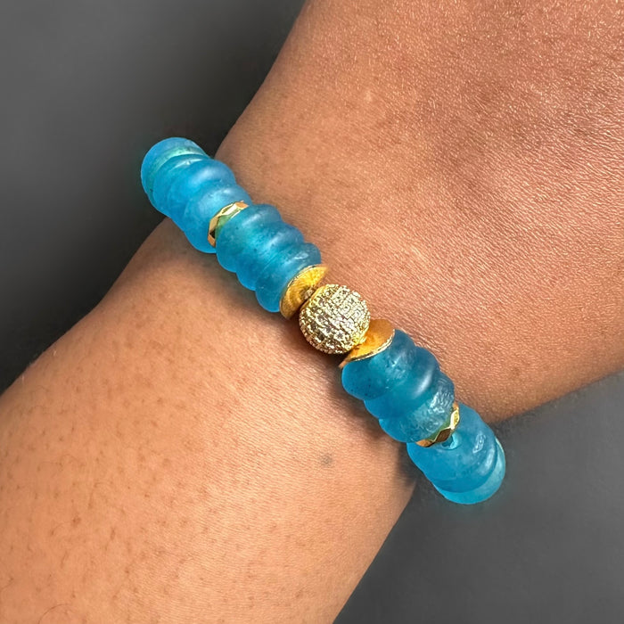 Azure Glow Bracelet