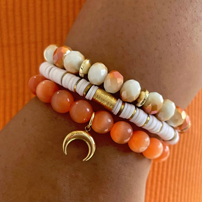 Orange-sicle Bracelet Set