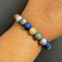 Multi Druzy Pavé Bracelet