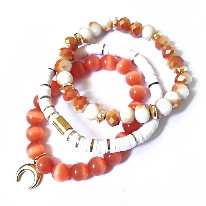 Orange-sicle Bracelet Set