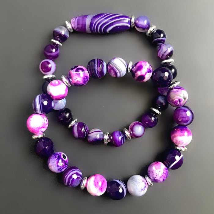 Purple Lover Bracelet Set