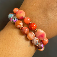Coral Luxe Bracelet Set