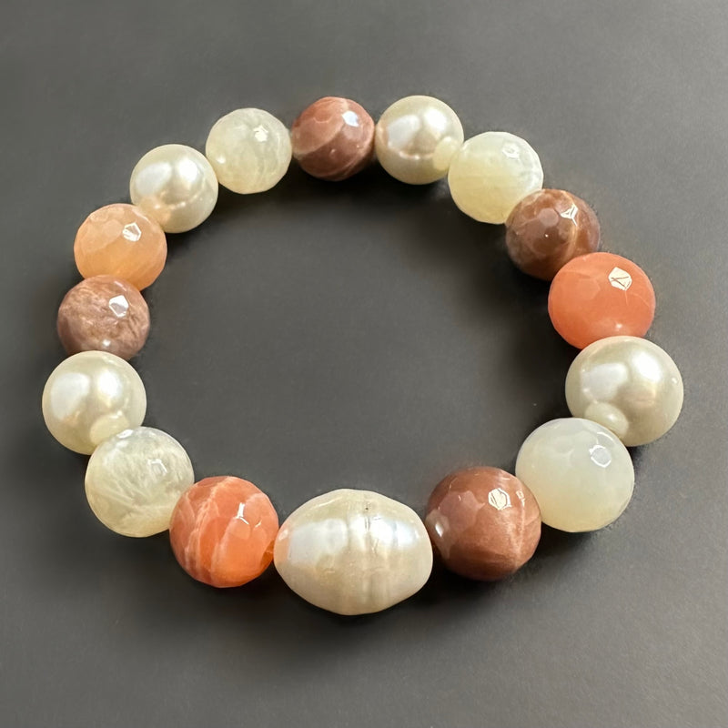 Peach Mocha Bracelet