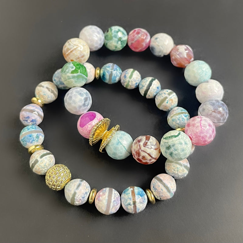 Cotton Candy Bracelet Set