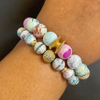 Cotton Candy Bracelet Set
