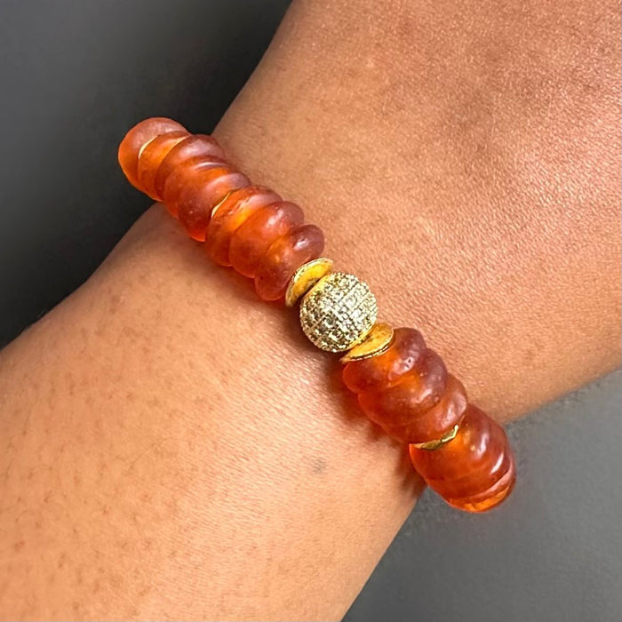 Amber Glow Bracelet