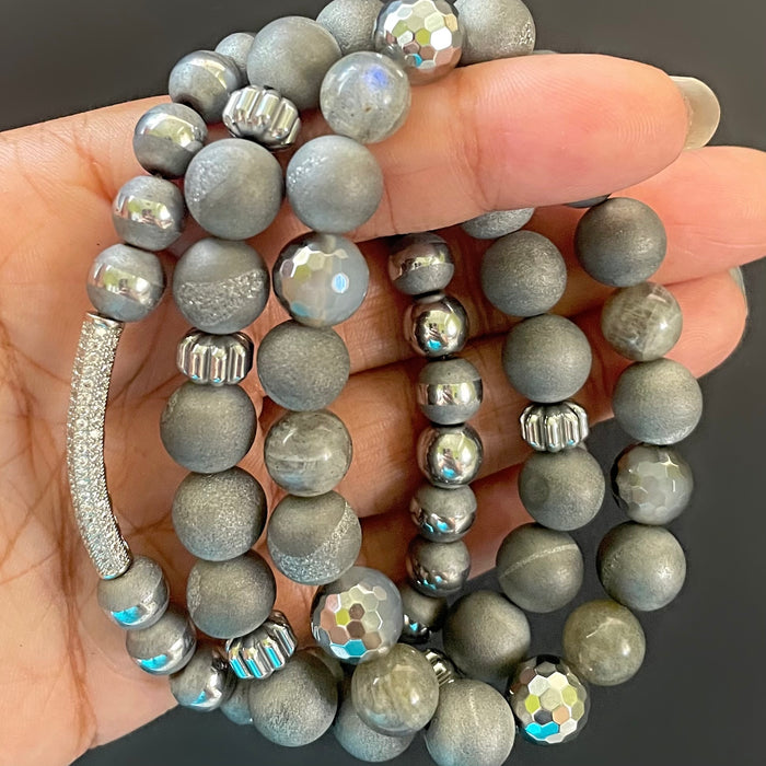 Silver Reign Bracelet Set